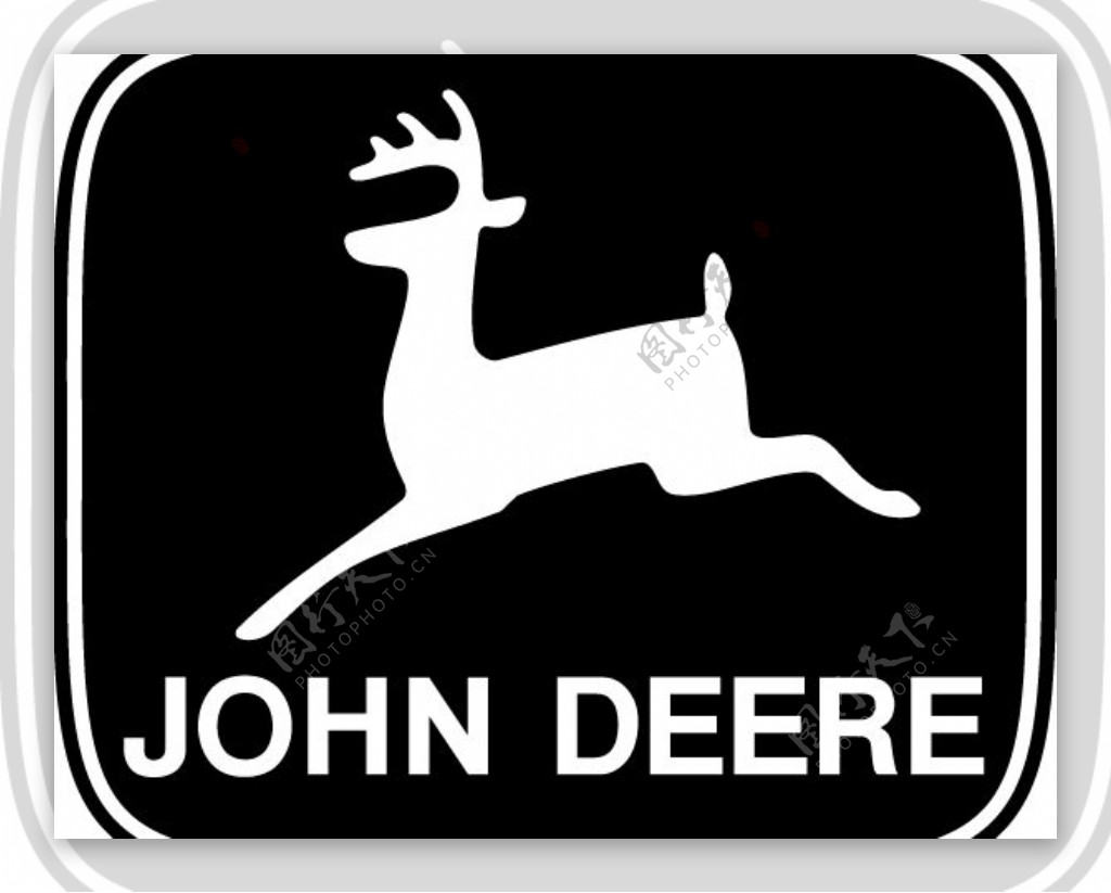 JohnDeerelogo设计欣赏约翰迪尔标志设计欣赏