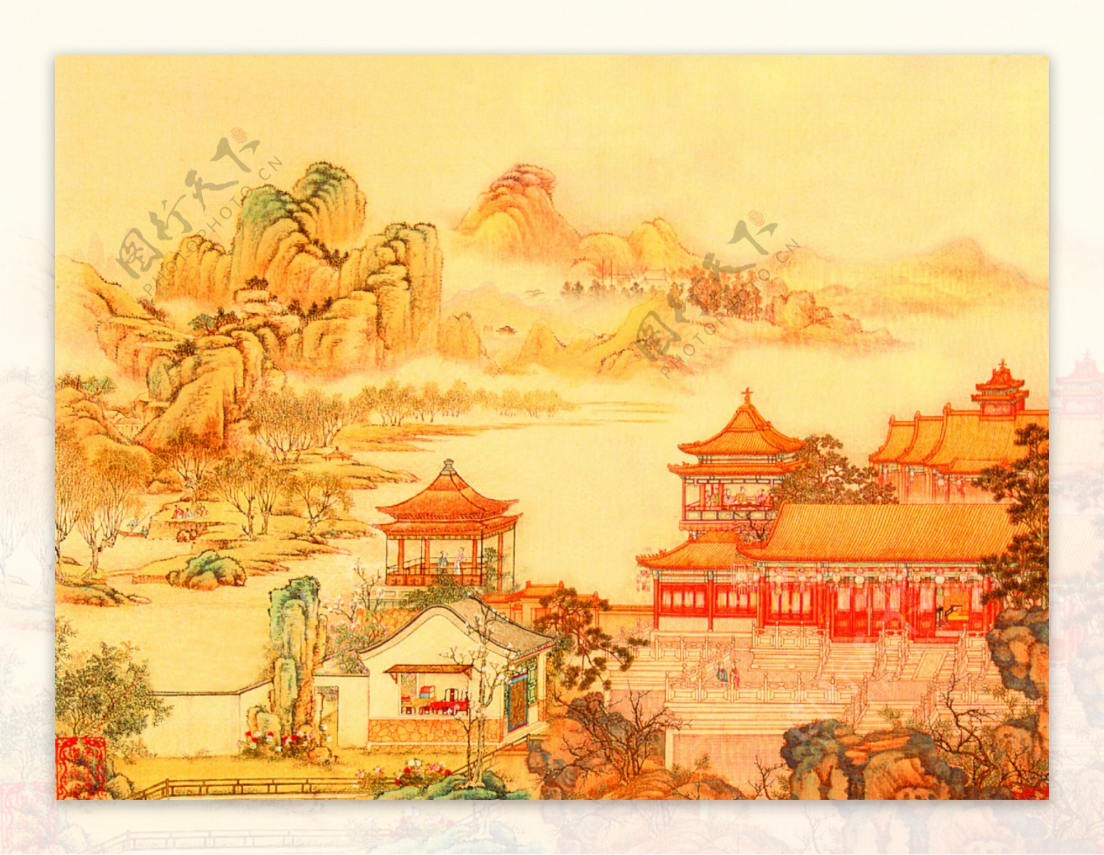 人物名画中国古典藏画0041