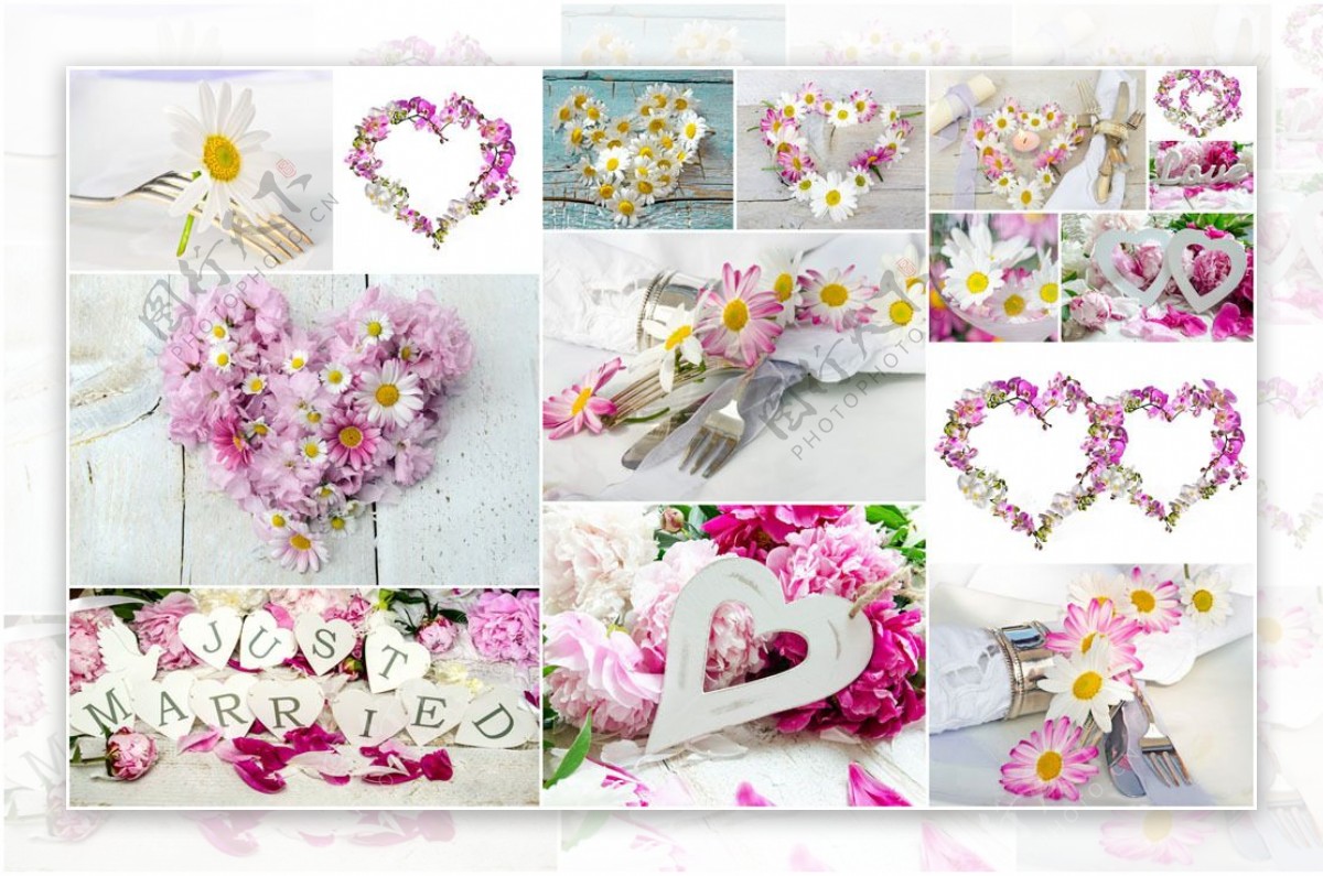 婚礼装饰花卉图片