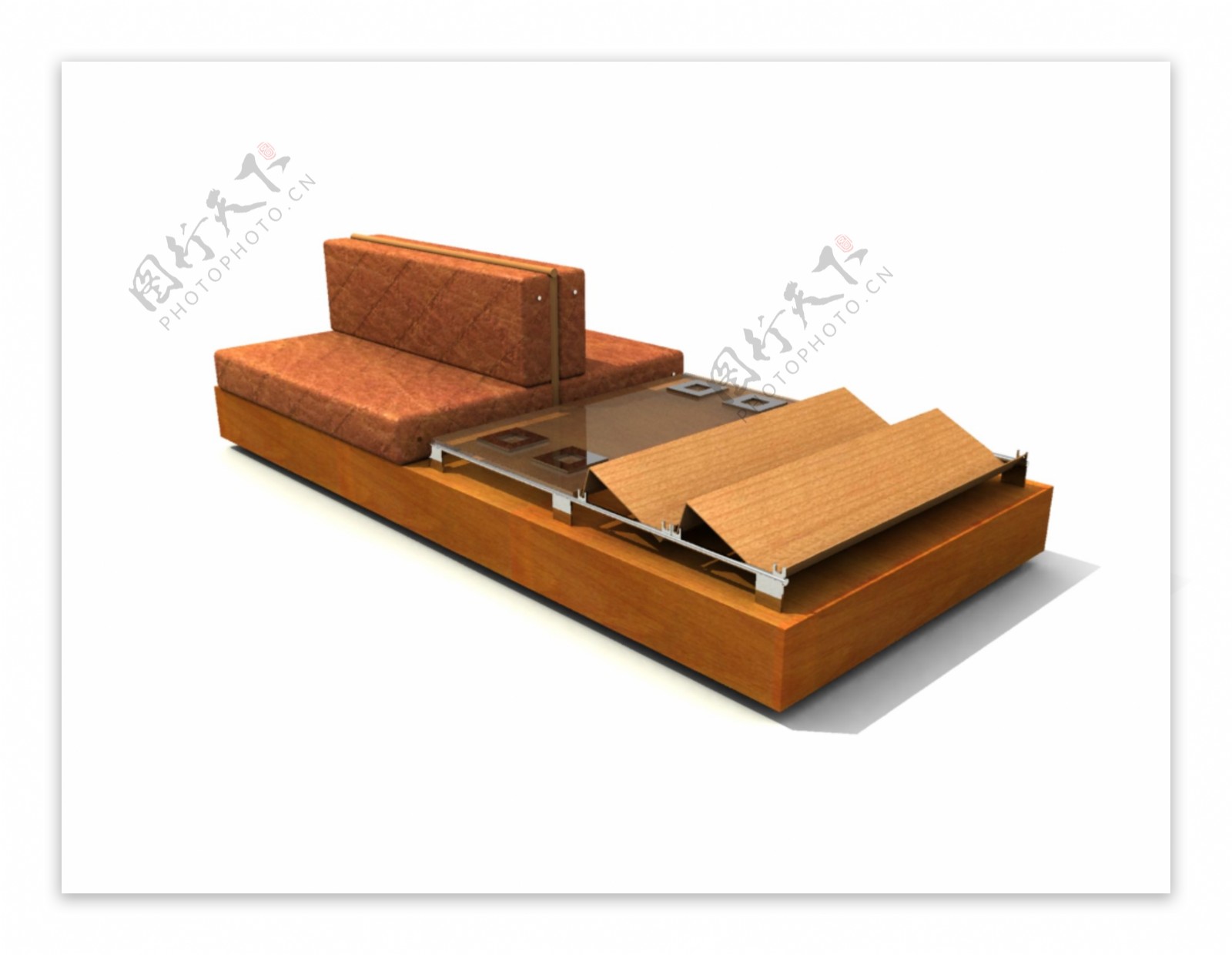 公装家具之公共座椅0333D模型