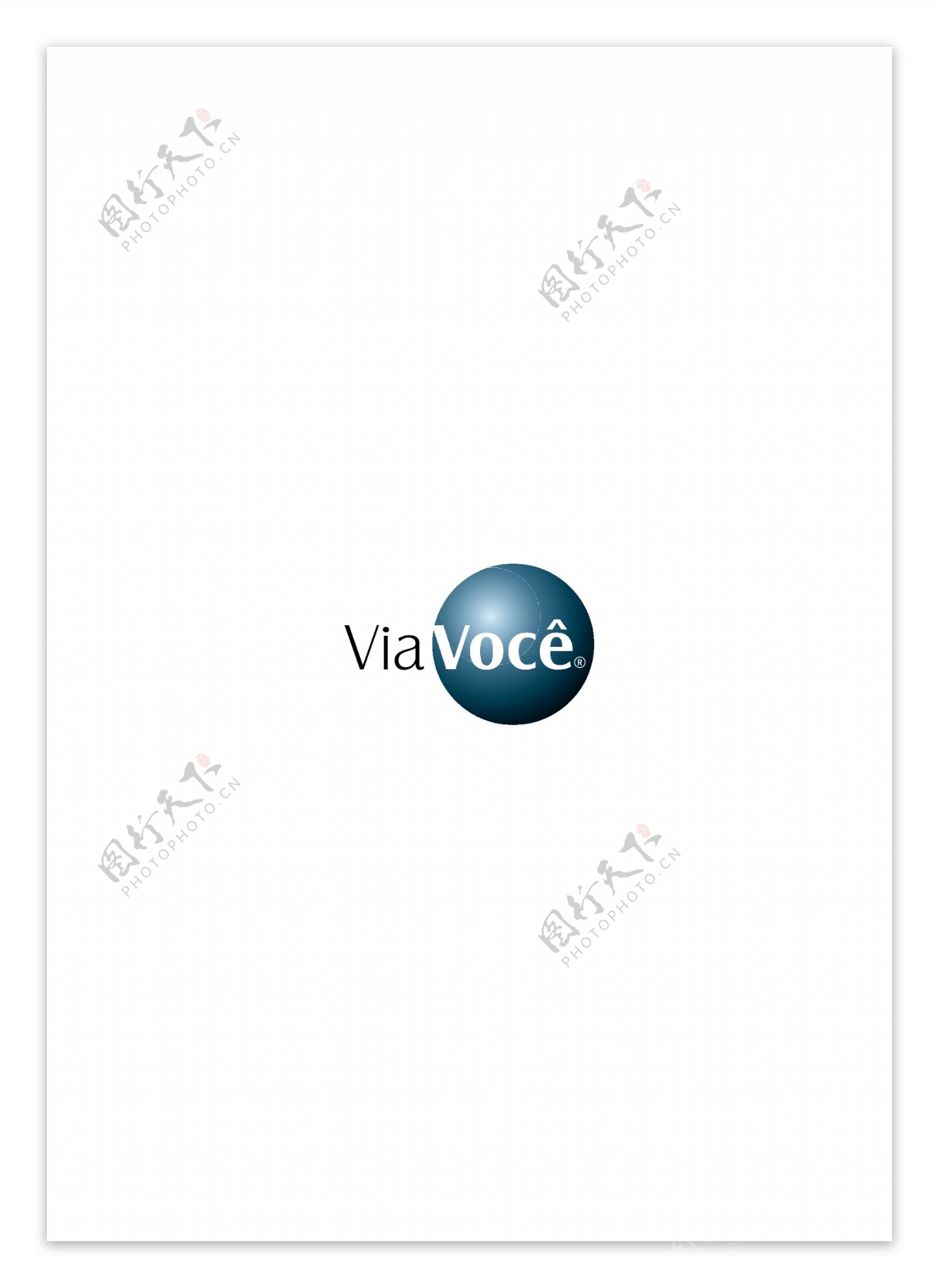 ViaVocelogo设计欣赏ViaVoce服务行业标志下载标志设计欣赏