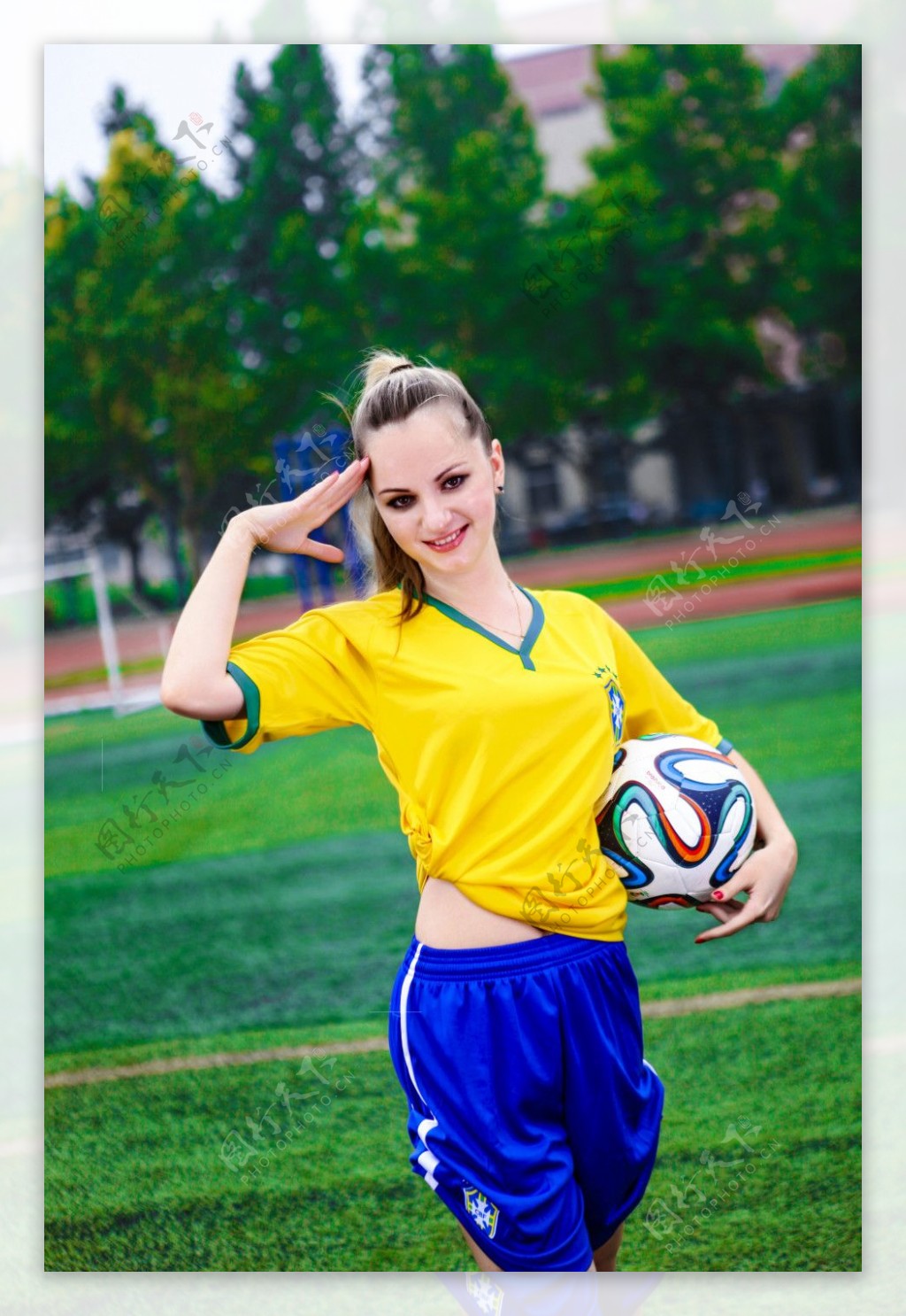 巴西世界杯美女图片