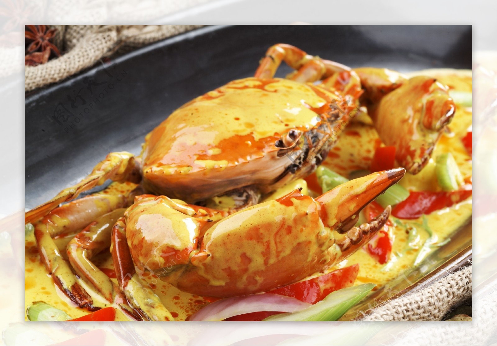 泰式咖喱蟹图片