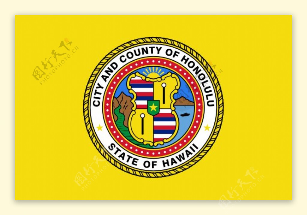 火奴鲁鲁夏威夷剪贴画国旗
