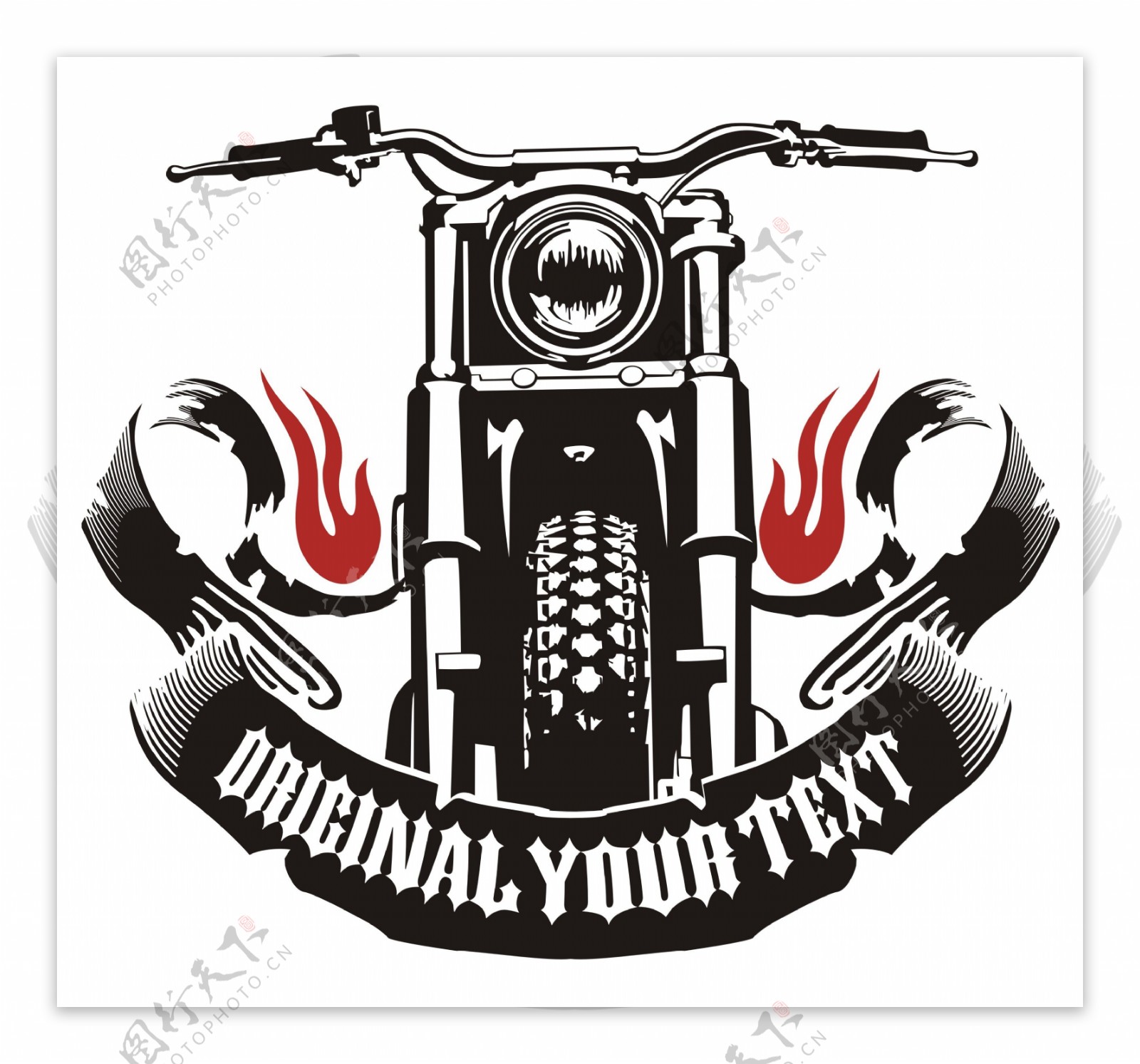 摩托车徽标设计