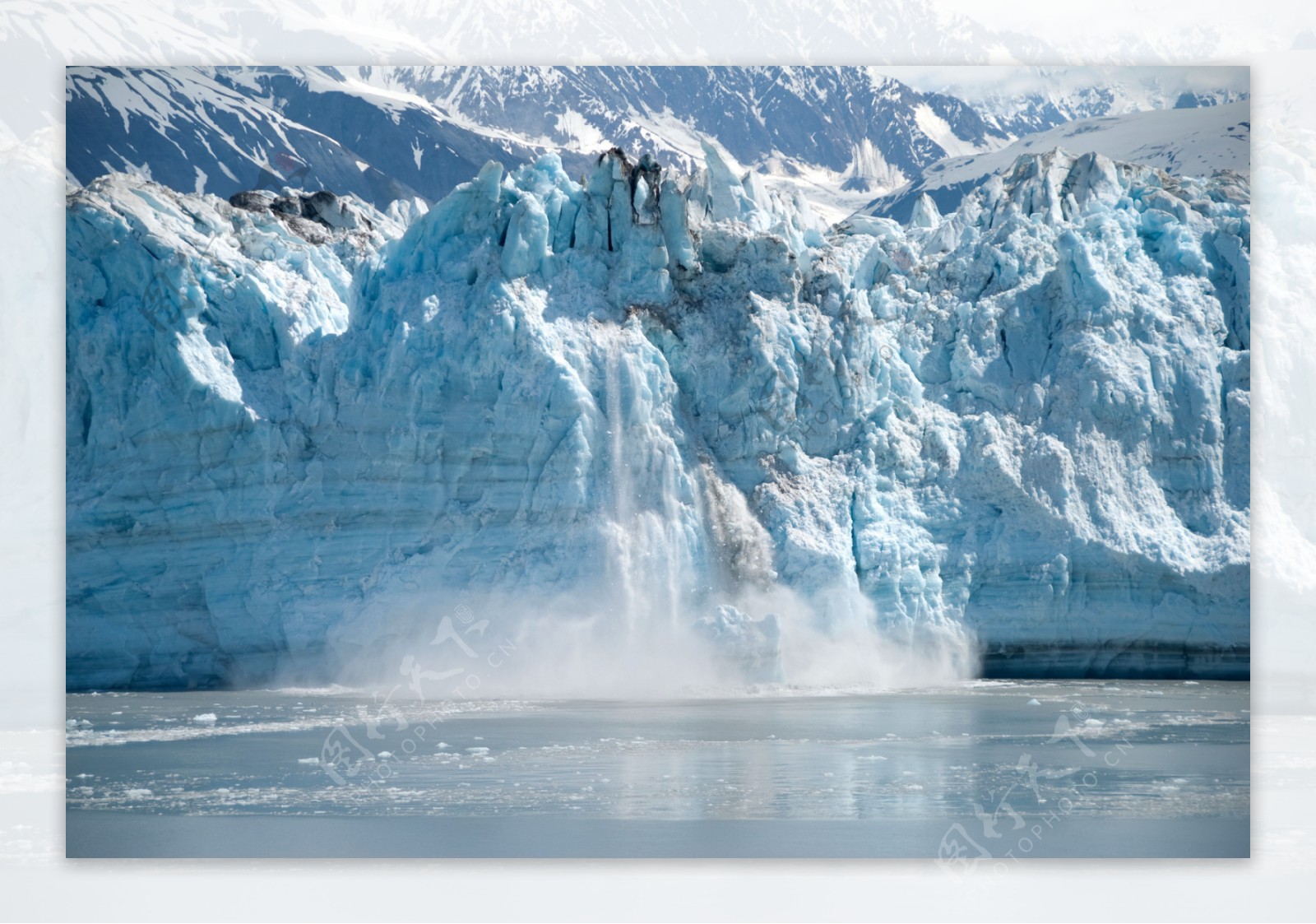 唯美北极冰川图片