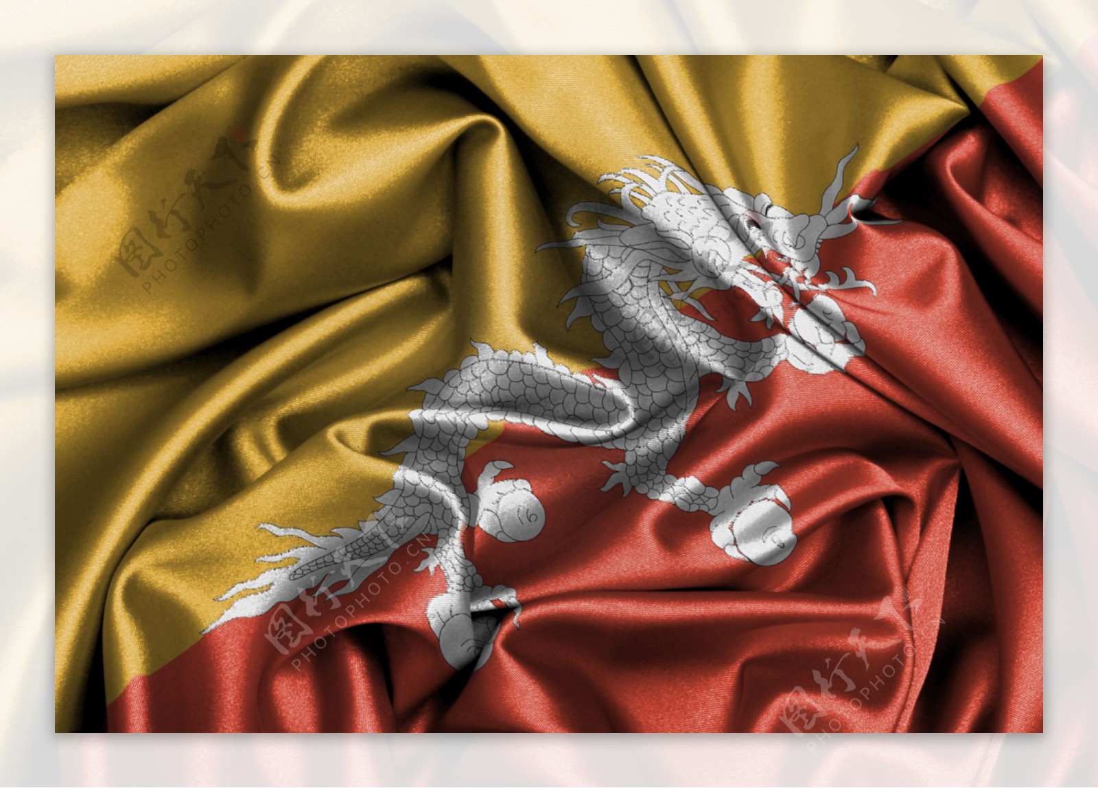 不丹国旗图片
