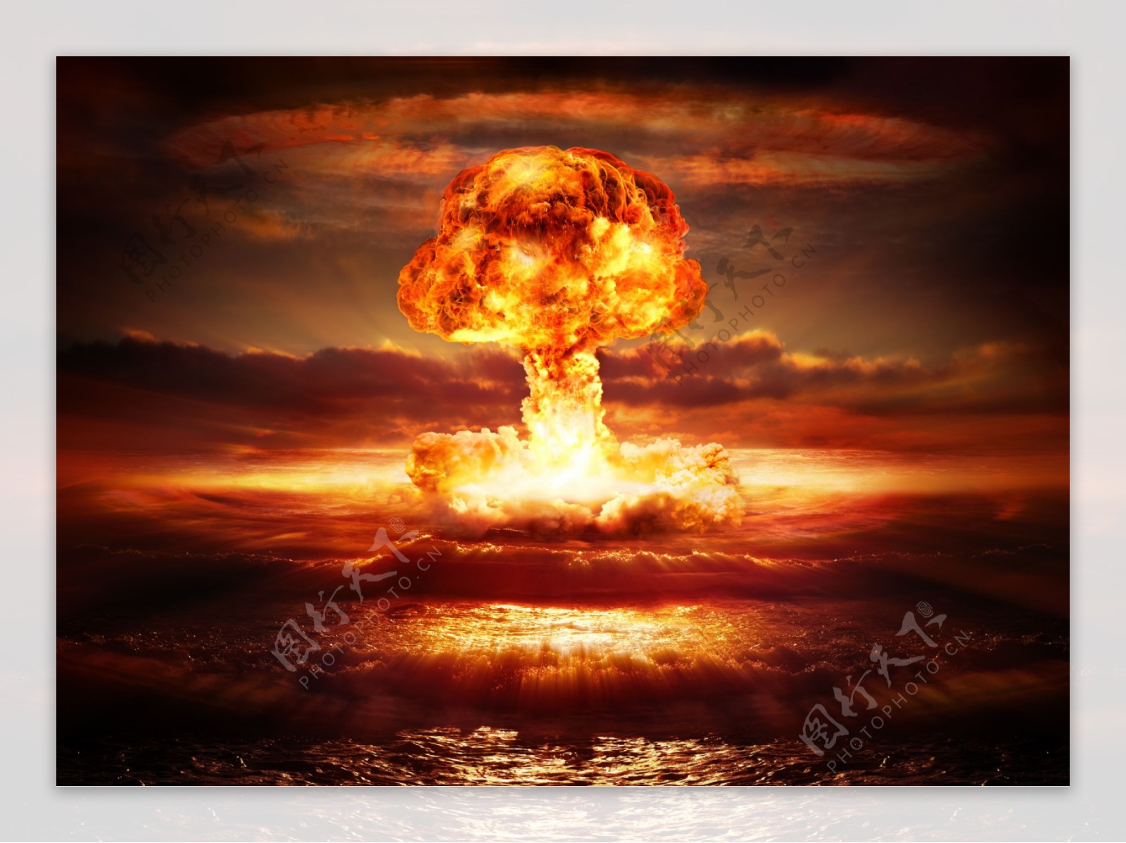 海洋原子弹爆炸图片