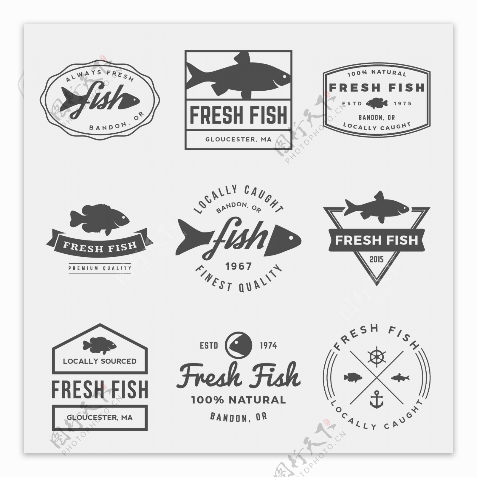 鱼肉标签