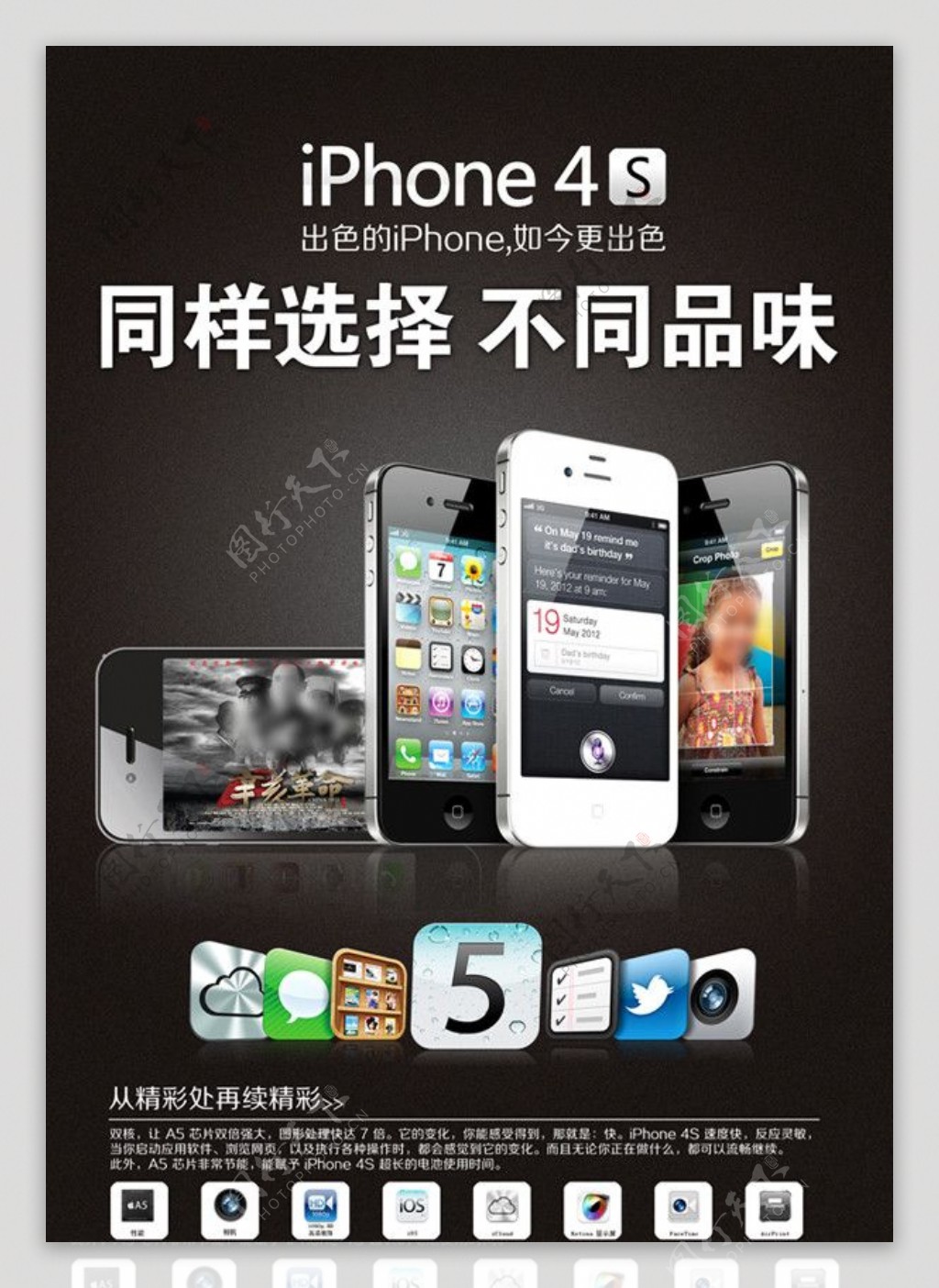 苹果手机海报
