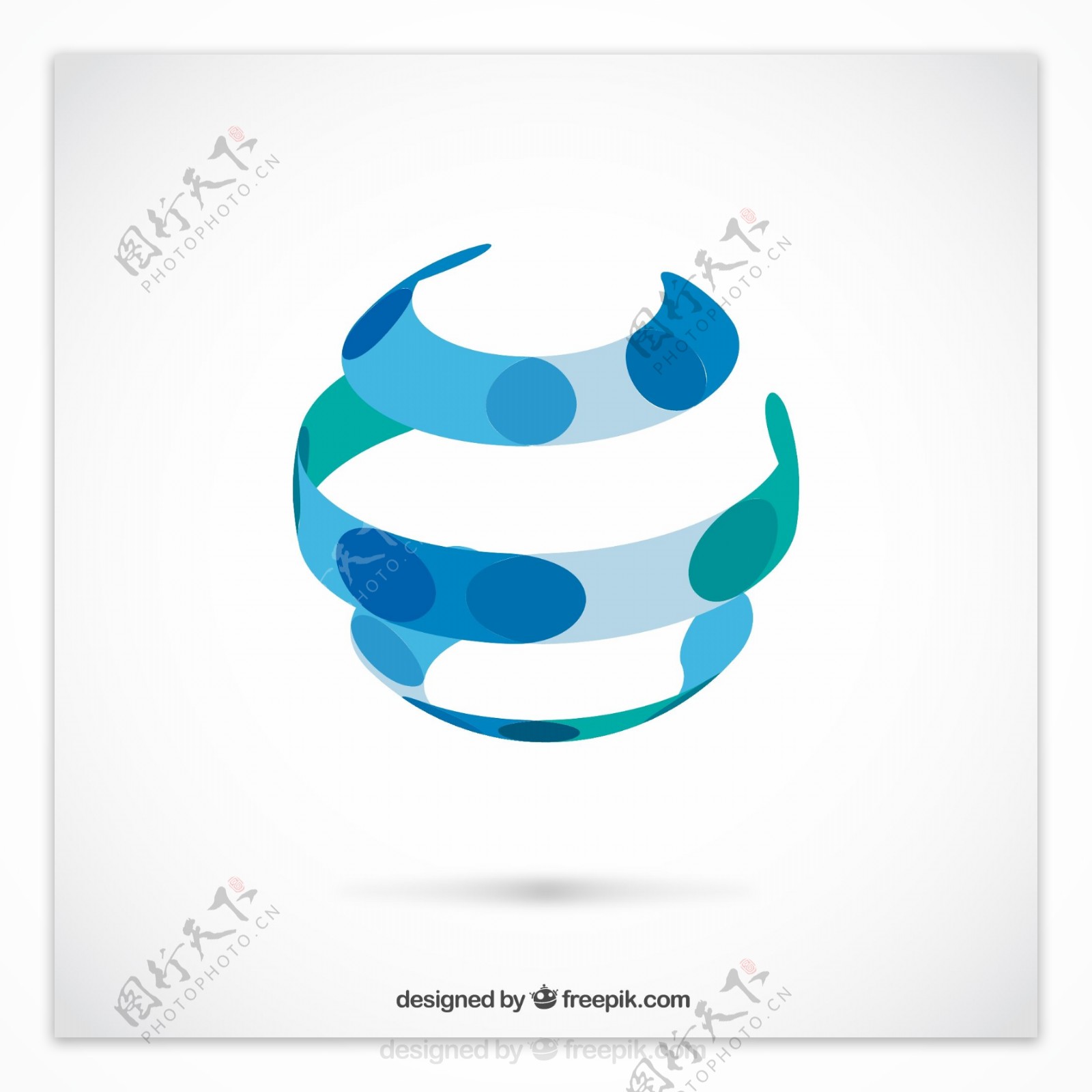 环形球体标志