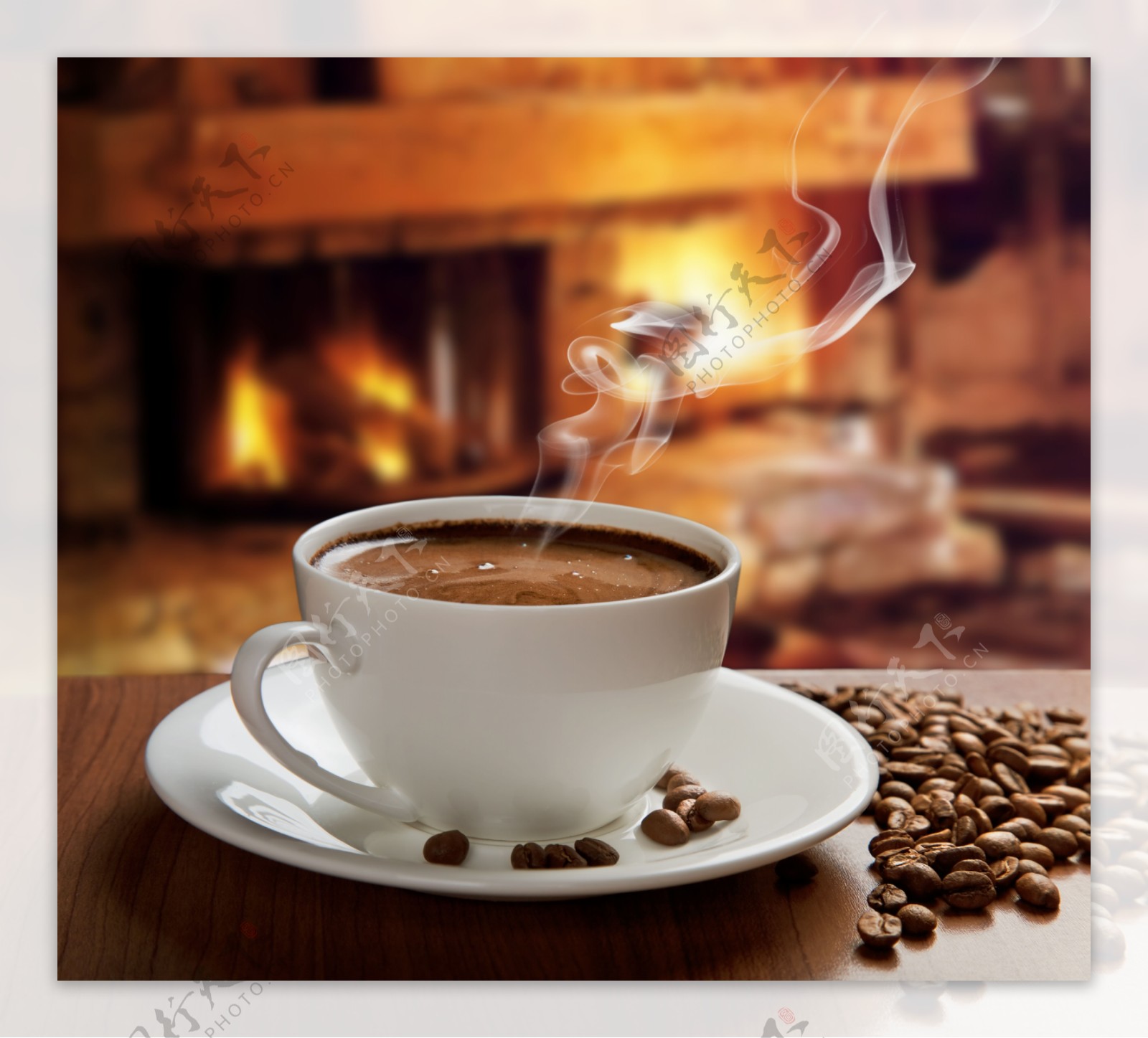 咖啡广告背景图片