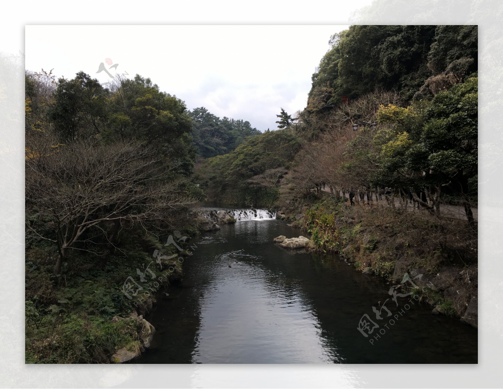 济州岛天地渊风景