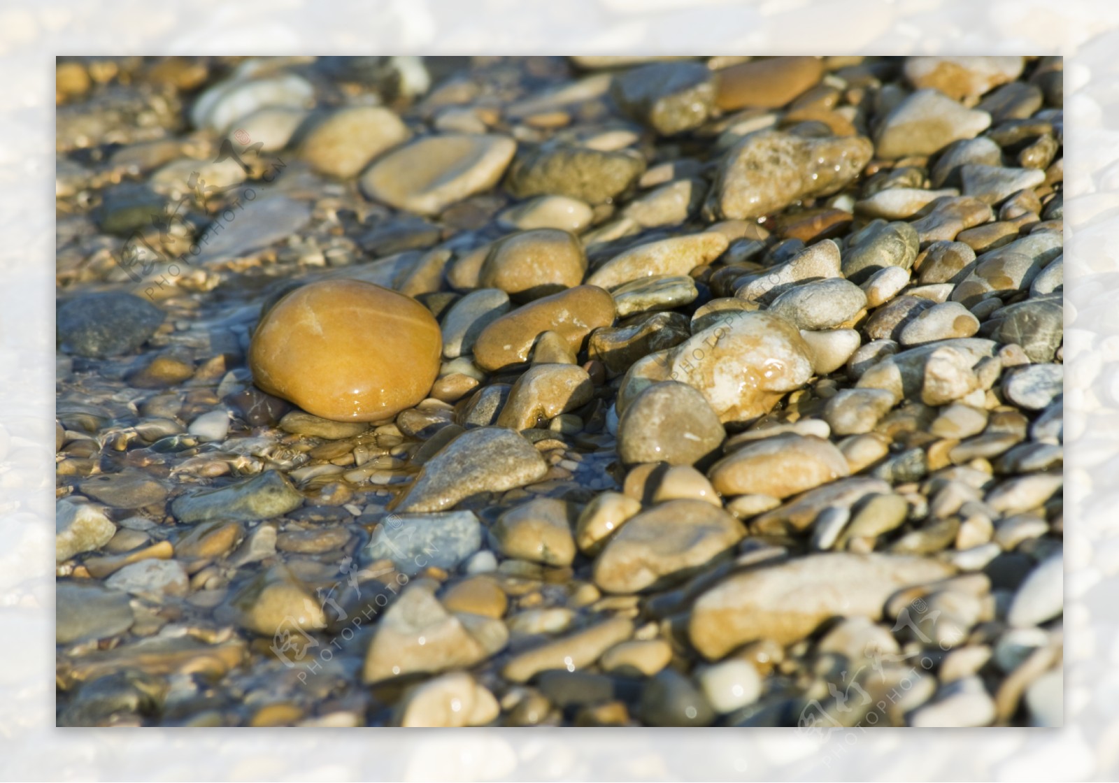 海边石头摄影