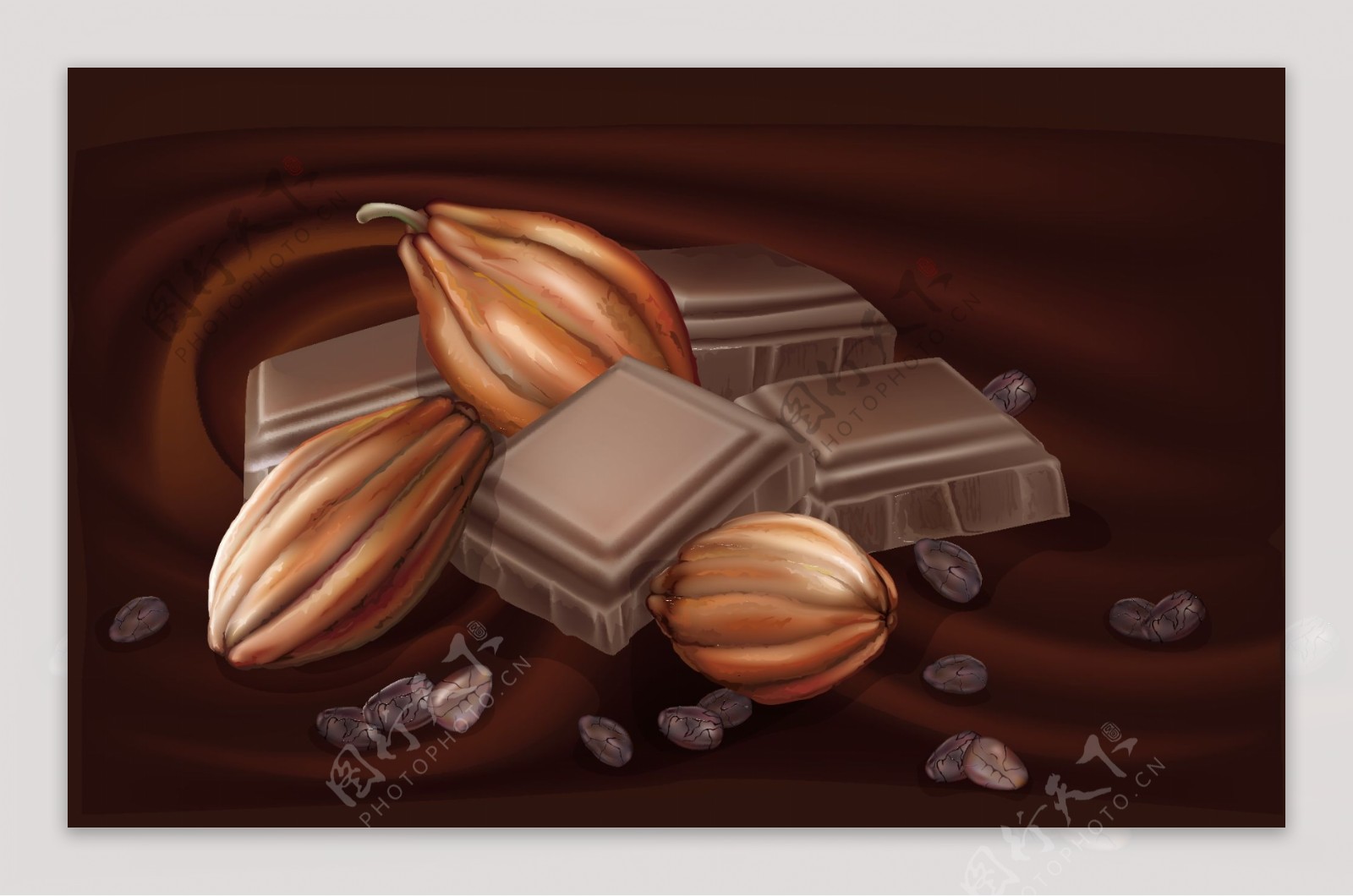 巧克力与可可豆