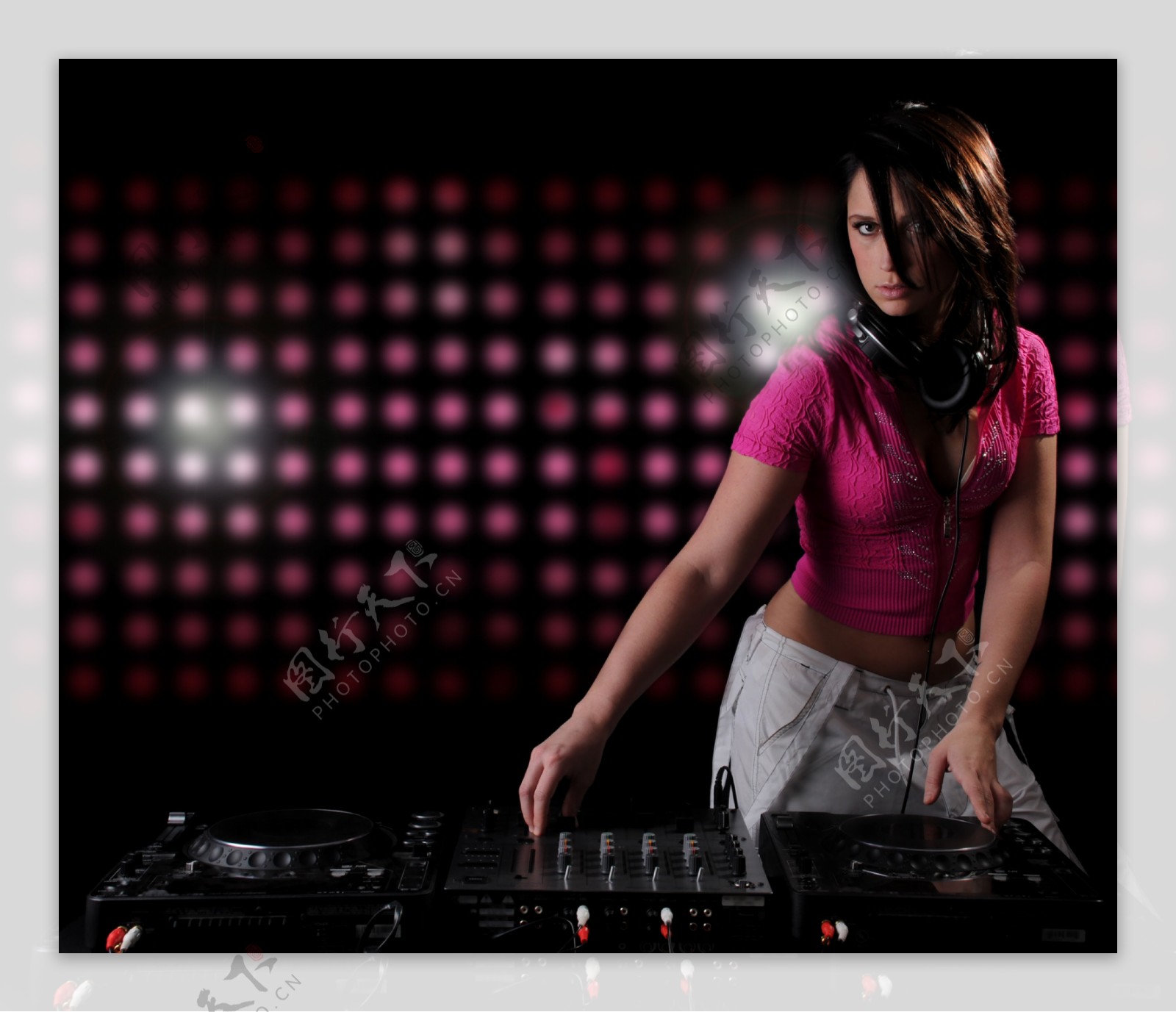 性感DJ女孩图片