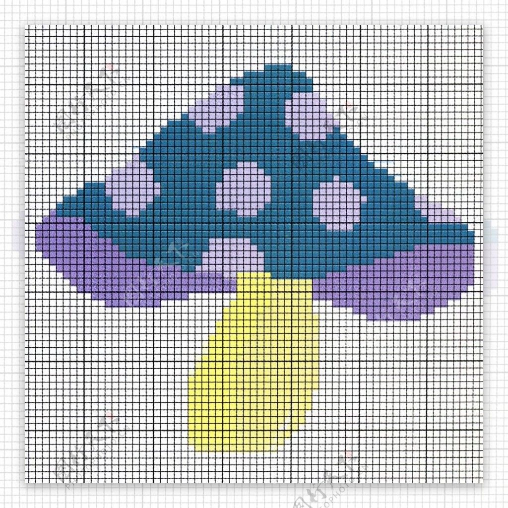 毛衫图案蘑菇斑点色彩免费素材