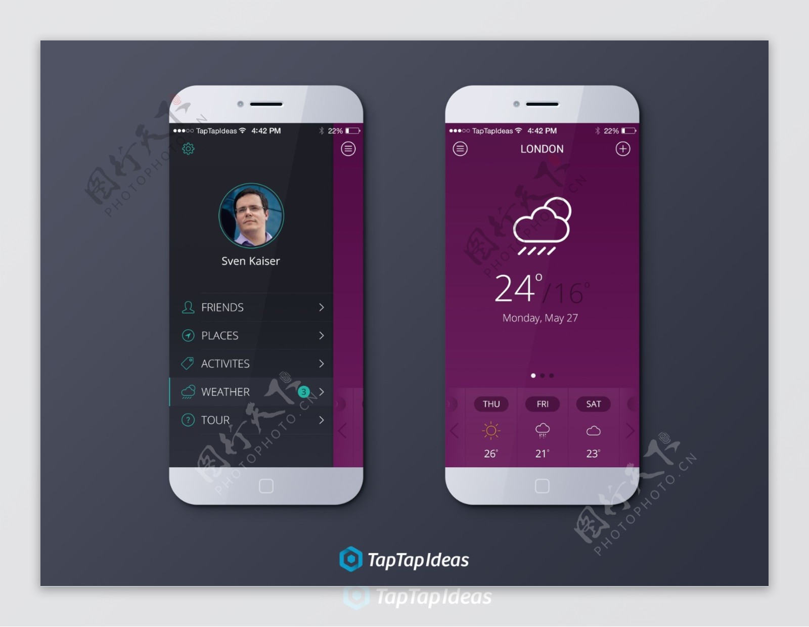 iOS天气App