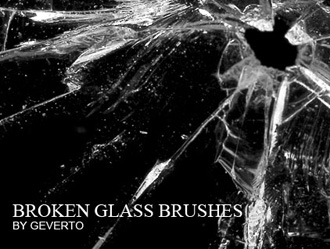 破碎的玻璃