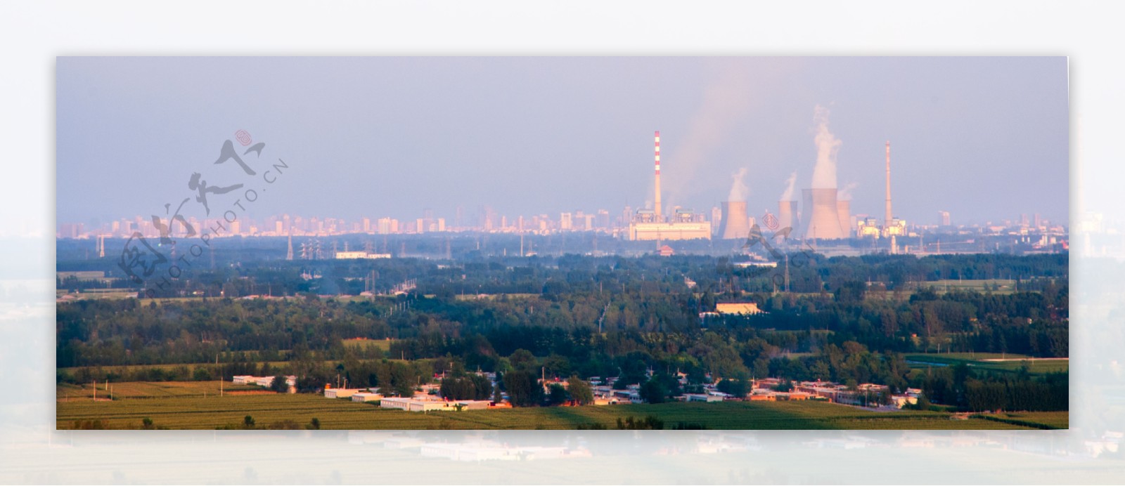 工业生产城市背景图片