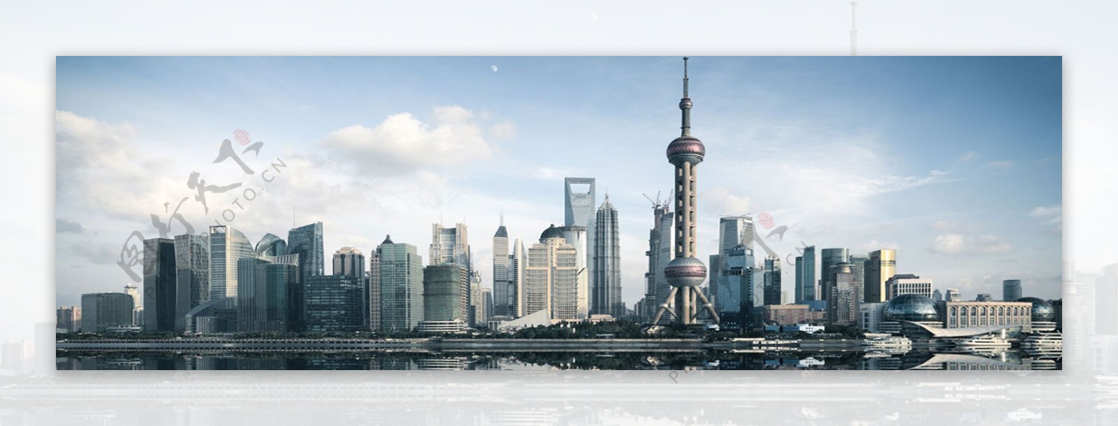 上海东方明珠海报背景