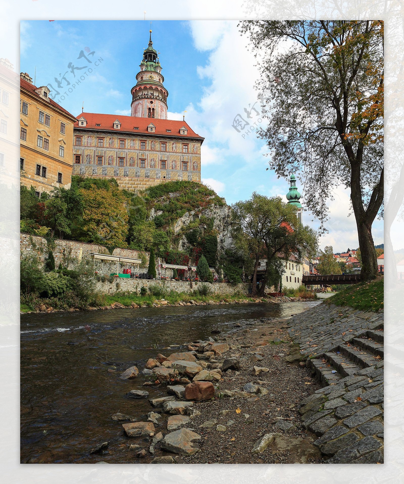 捷克克鲁姆洛夫城堡风景