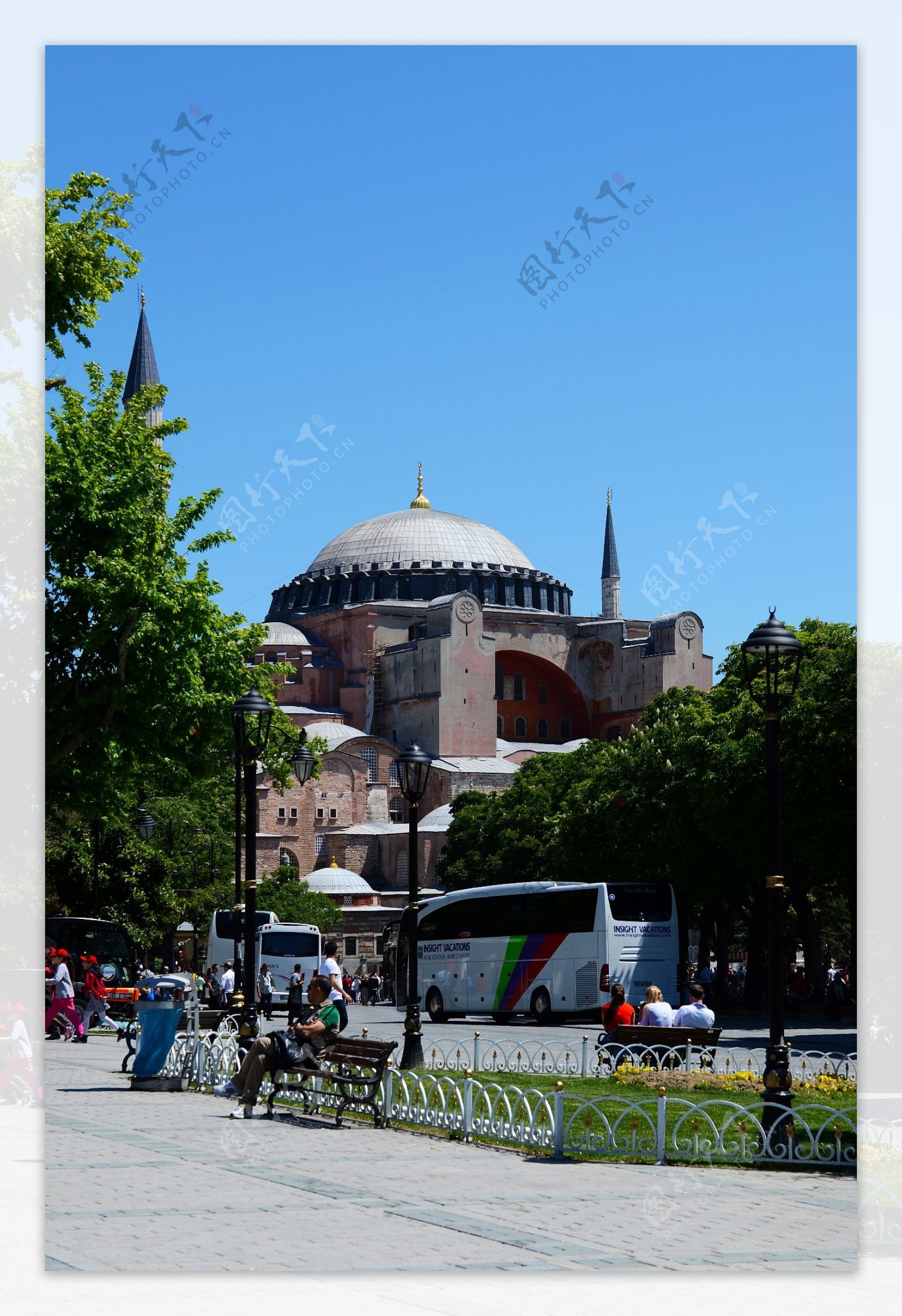 土耳其索菲亚大教堂风景