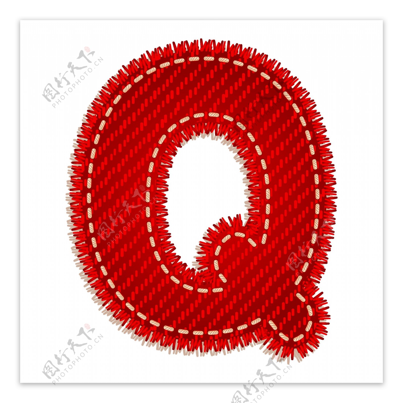 红色字母Q