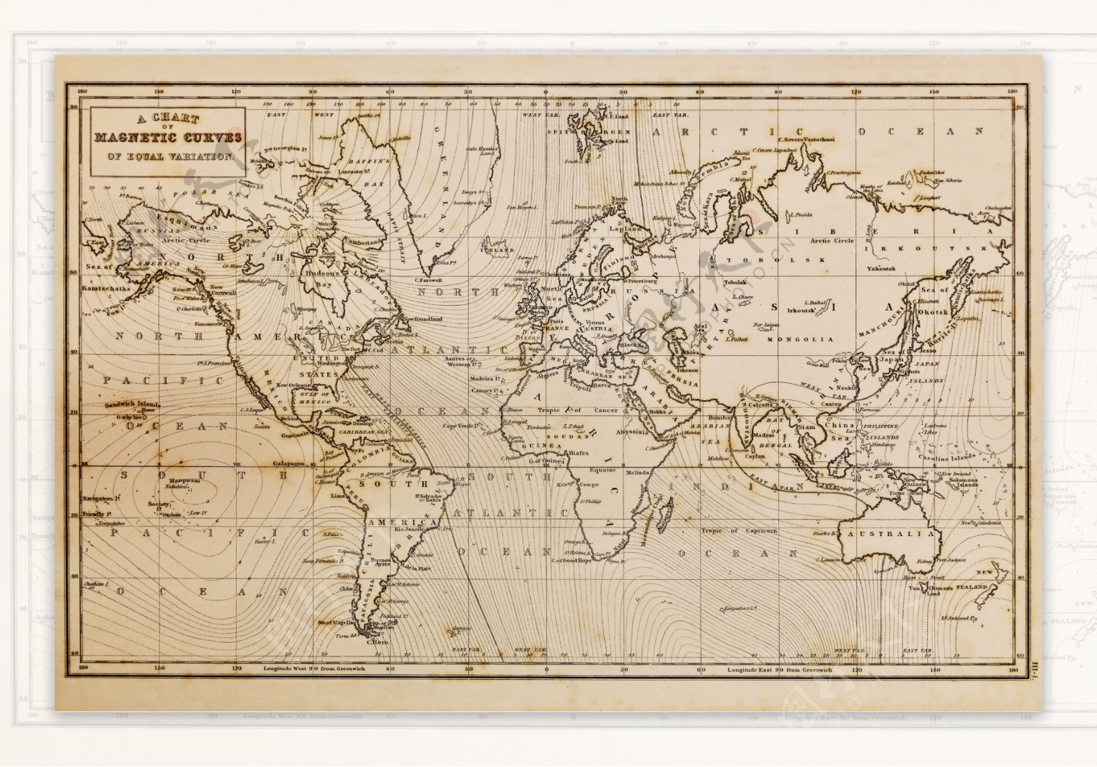 怀旧世界地图