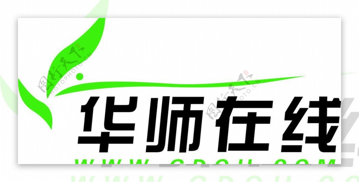 华师在线logo图片