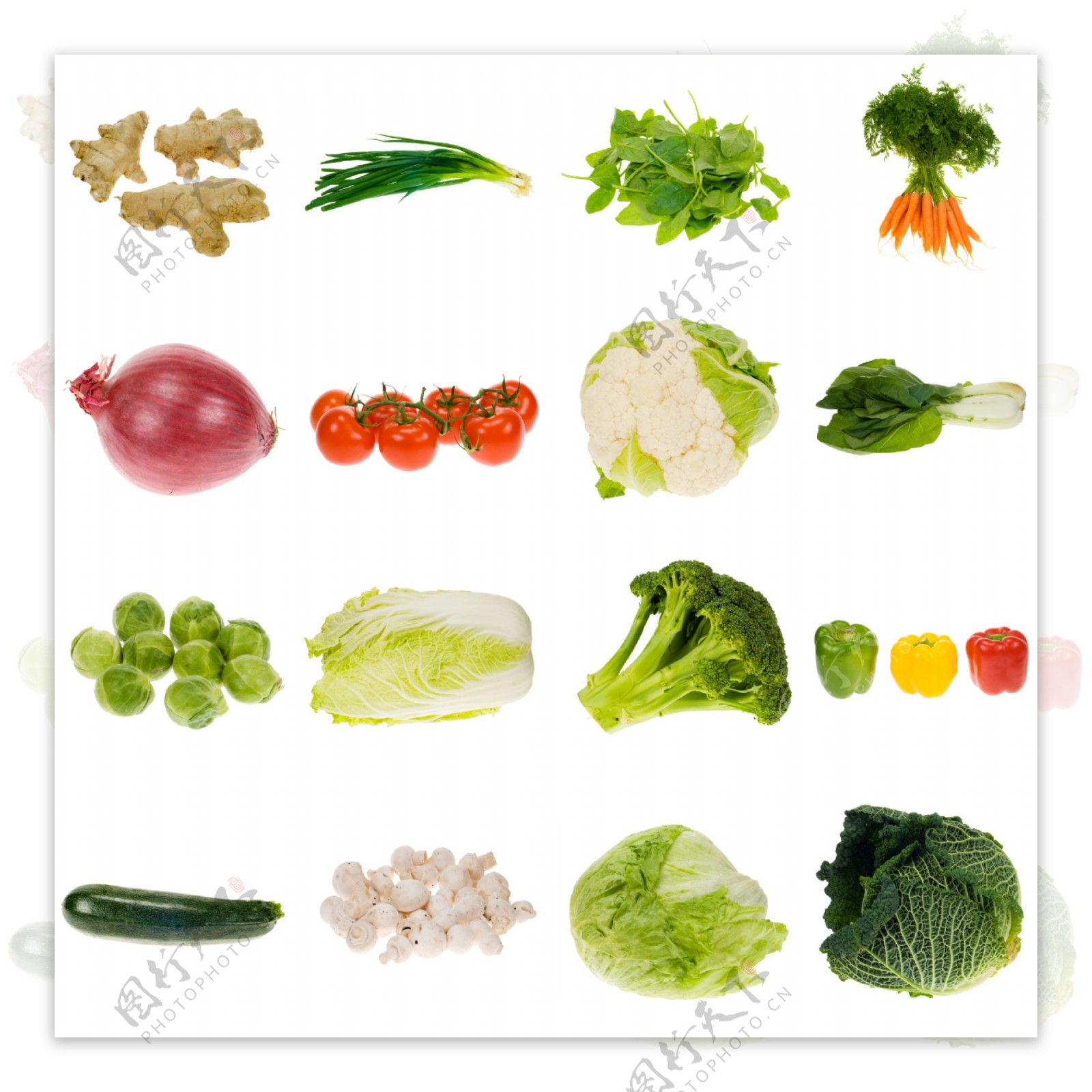 蔬菜背景素材