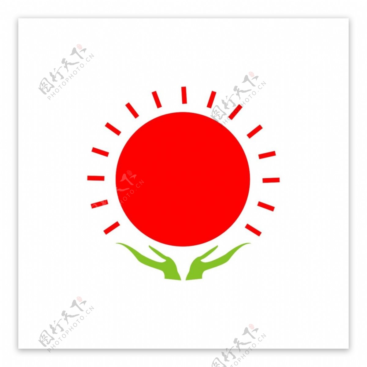 阳光幼儿园logo设计园徽标志标识