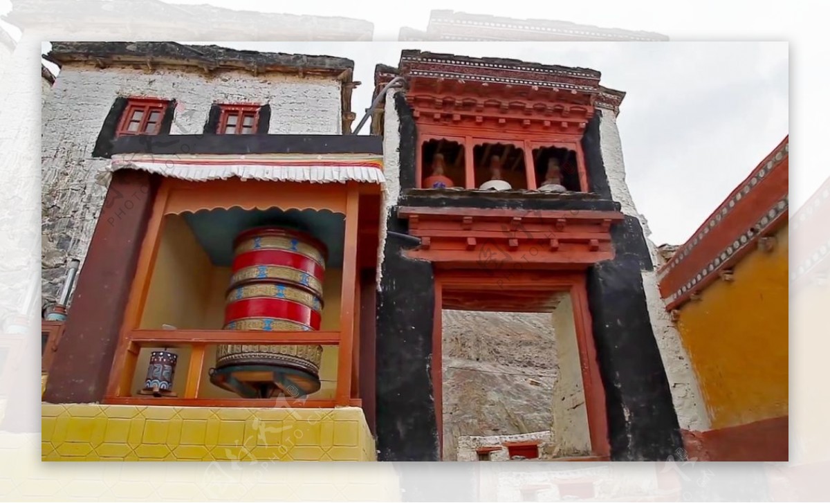 西藏建筑视频素材