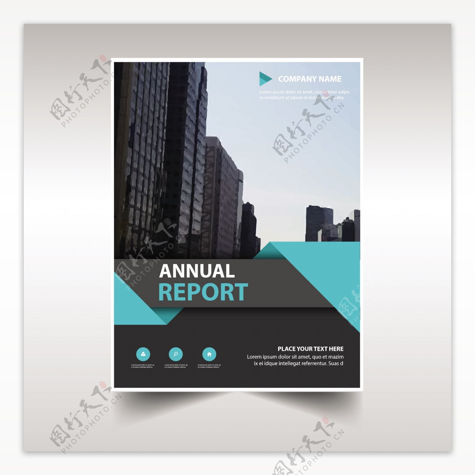 商业年度报告模板