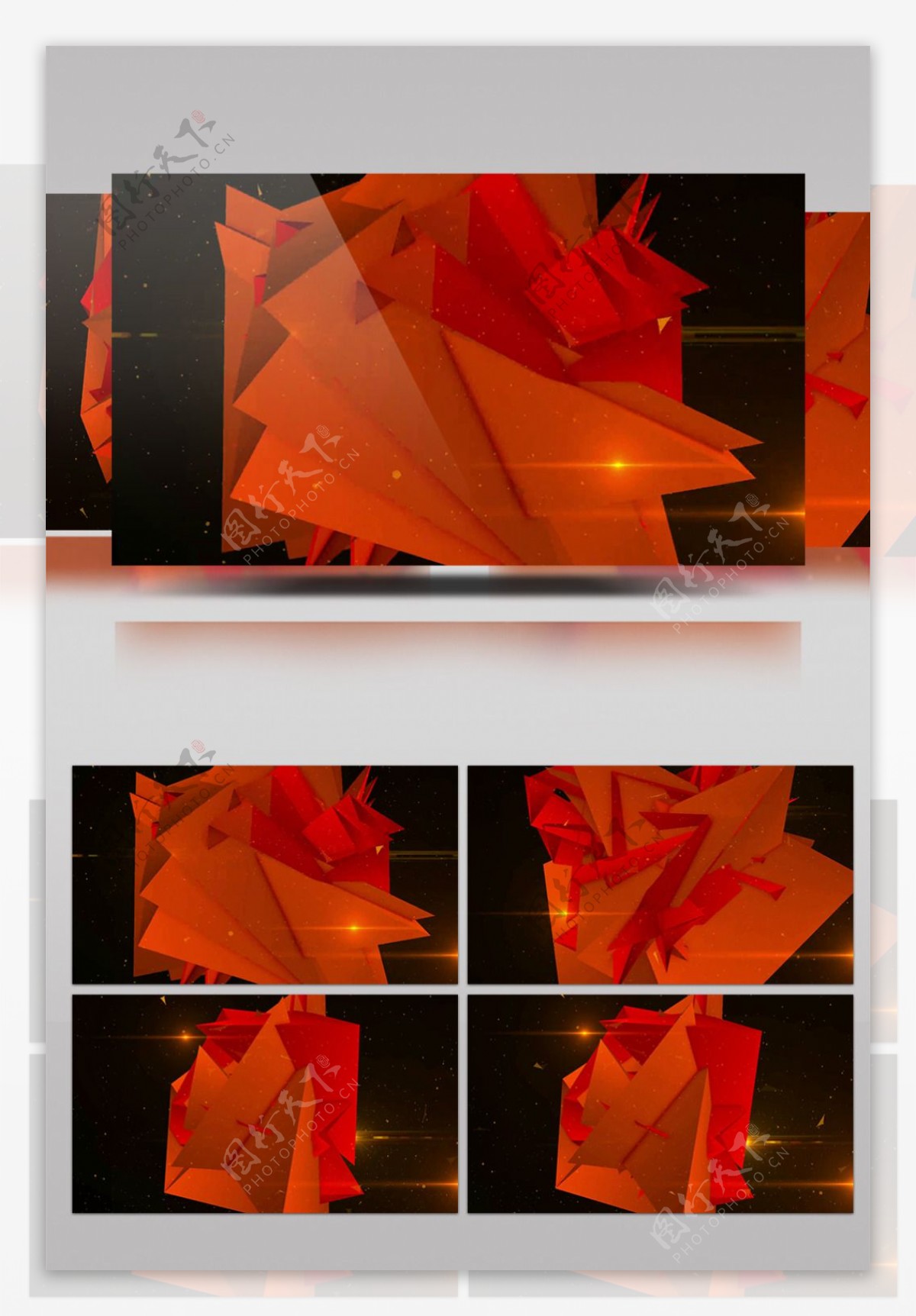 折纸飞机动态视频素材