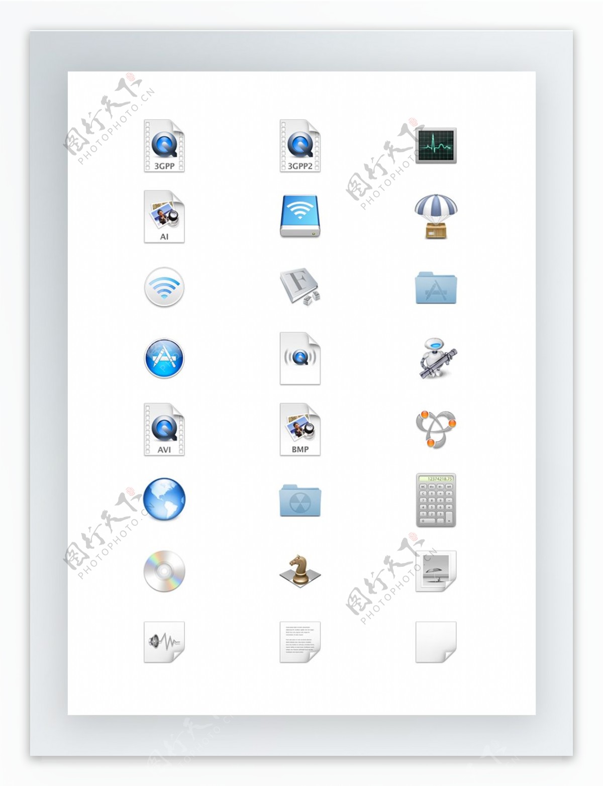 苹果Mac系统图标集