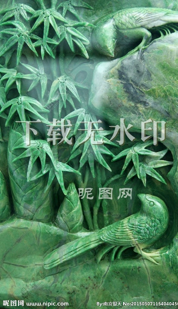 浮雕雕刻艺术画石材玉雕玉石工艺