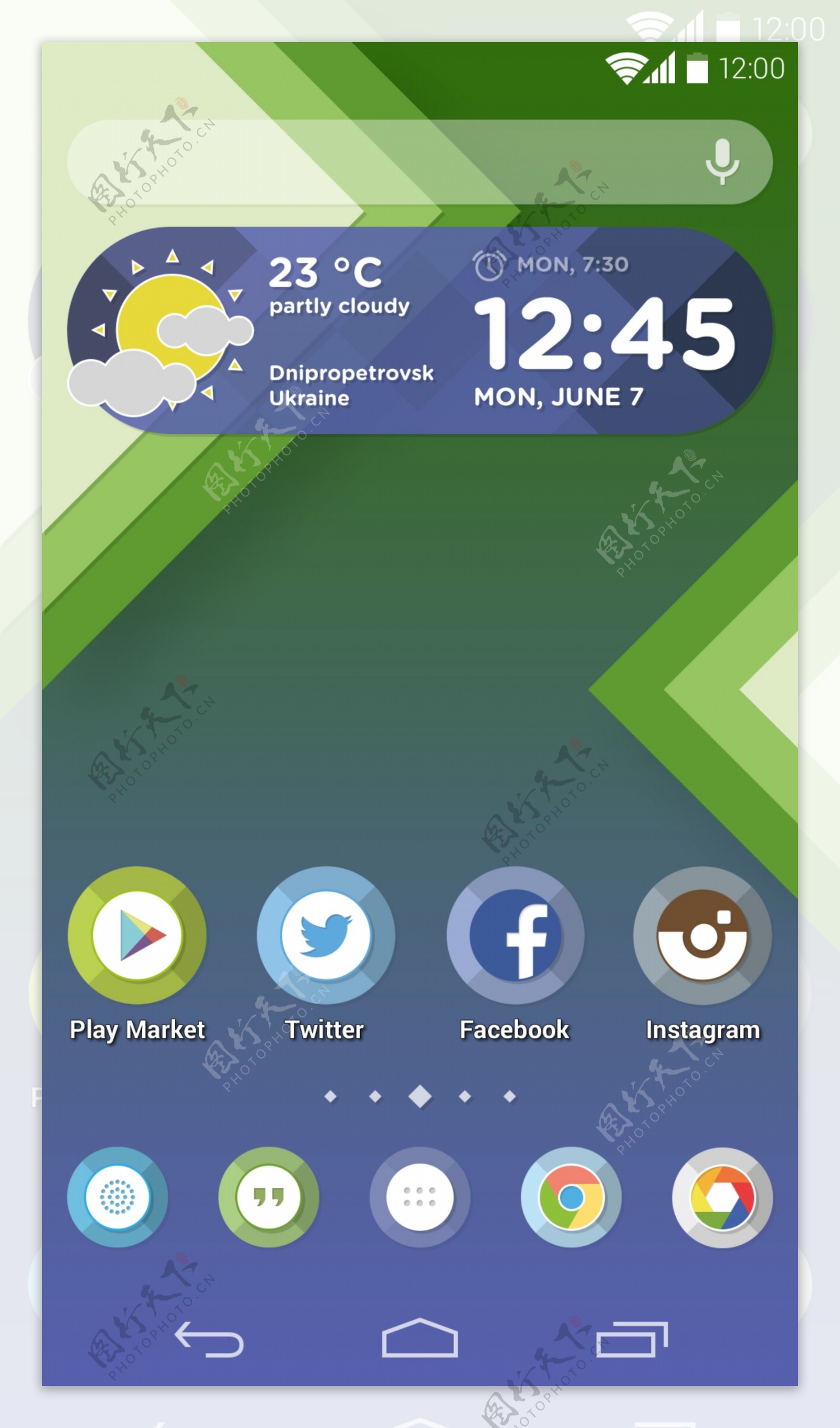 android手机主题界面展示设计