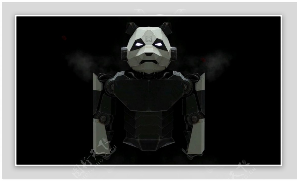 熊猫元素动态视频素材