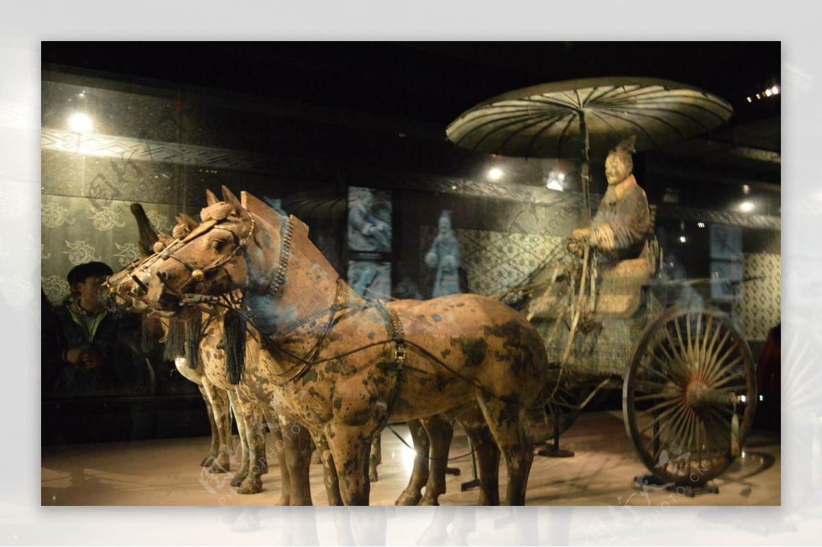 秦始皇兵马俑里的铜马车为什么是四匹马？ - 知乎