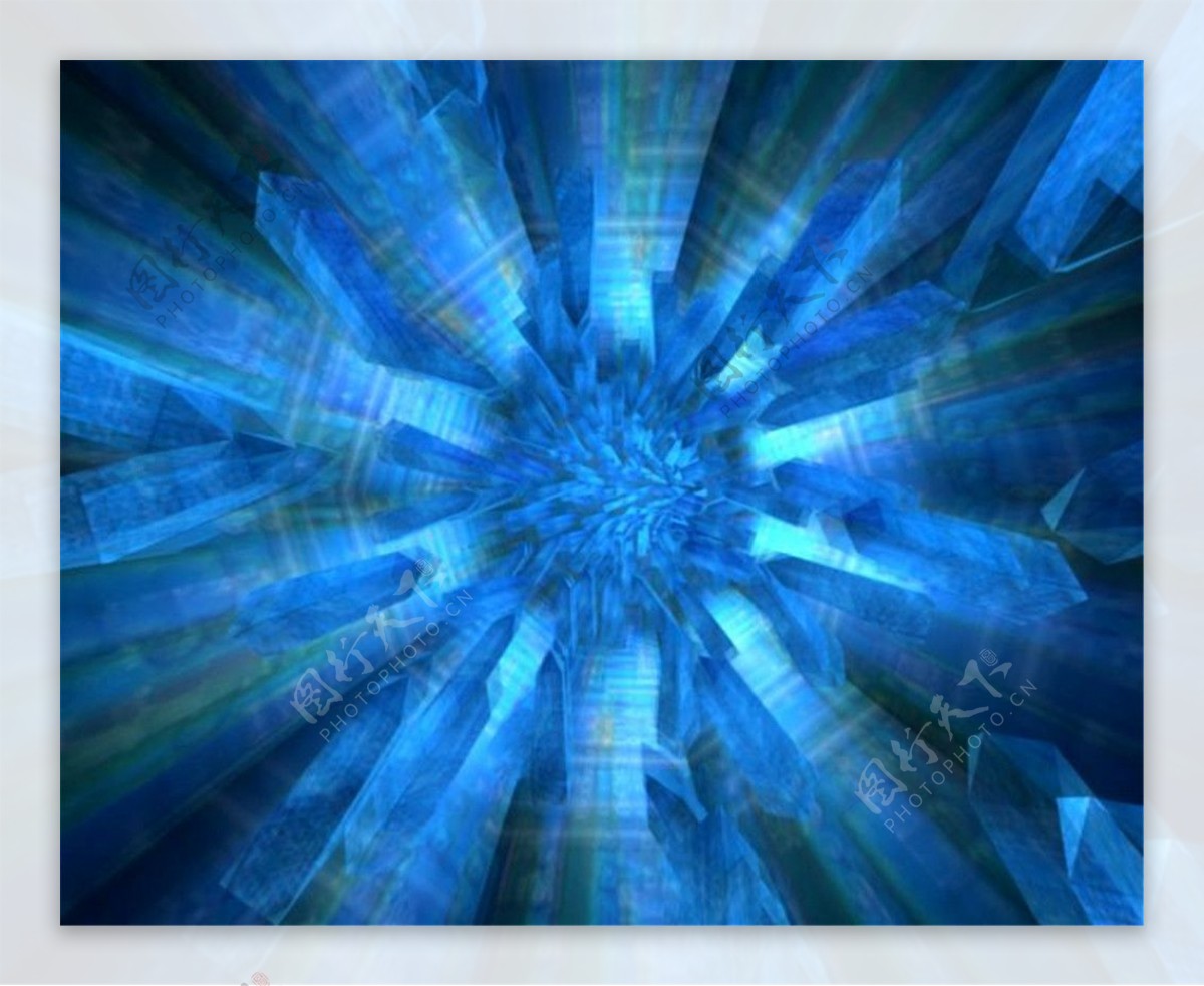 蓝色科幻背景动态视频素材