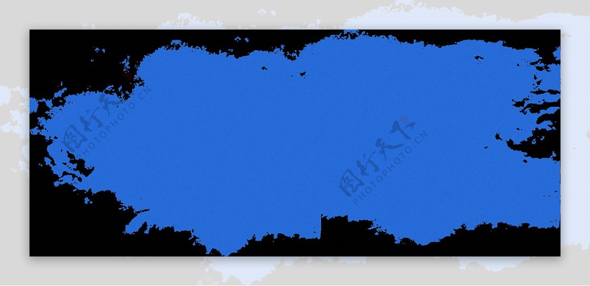 蓝色浅蓝色薄雾免抠png透明图层素材