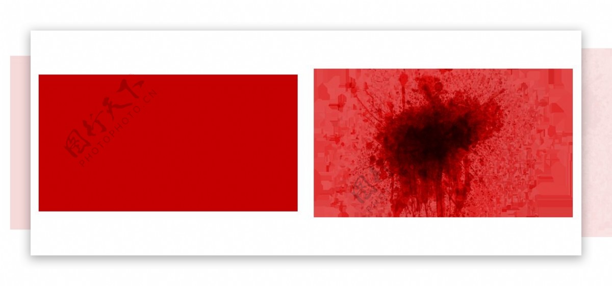 红色血迹图案免抠png透明图层素材
