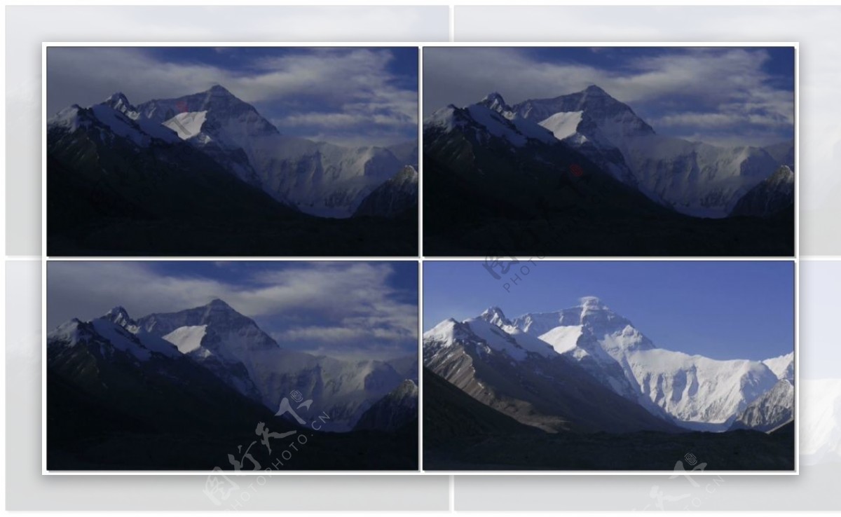 西藏雪山视频素材