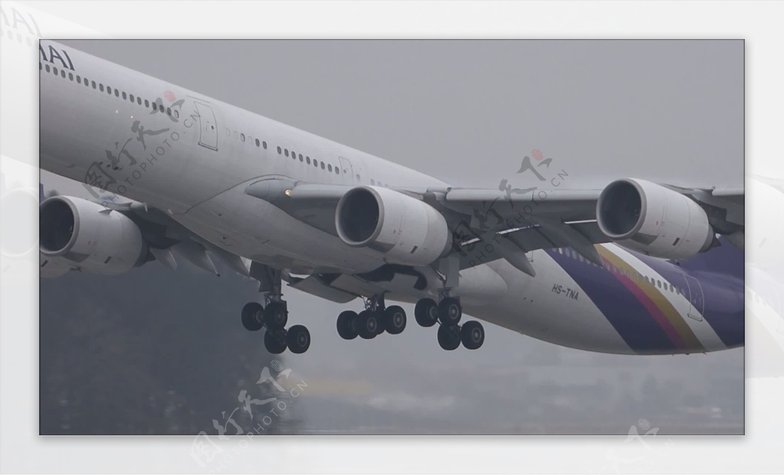 泰国航空A340起飞