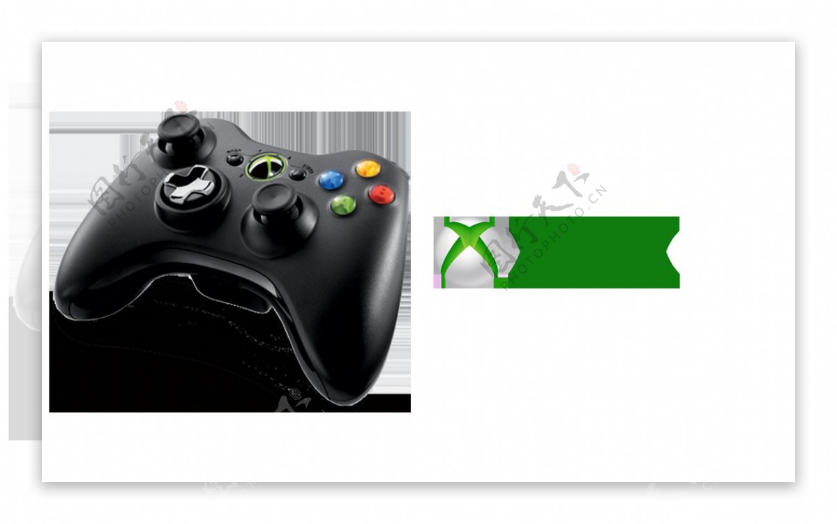 Xbox游戏手柄免抠png透明图层素材