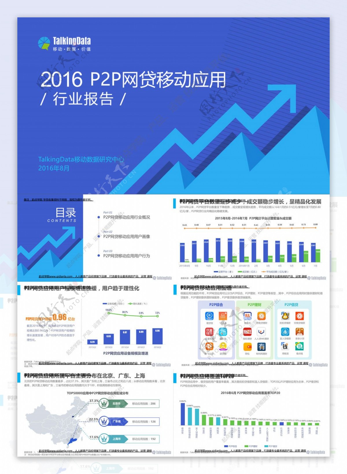 TalkingData2016年P2P网贷移动应用行业报告