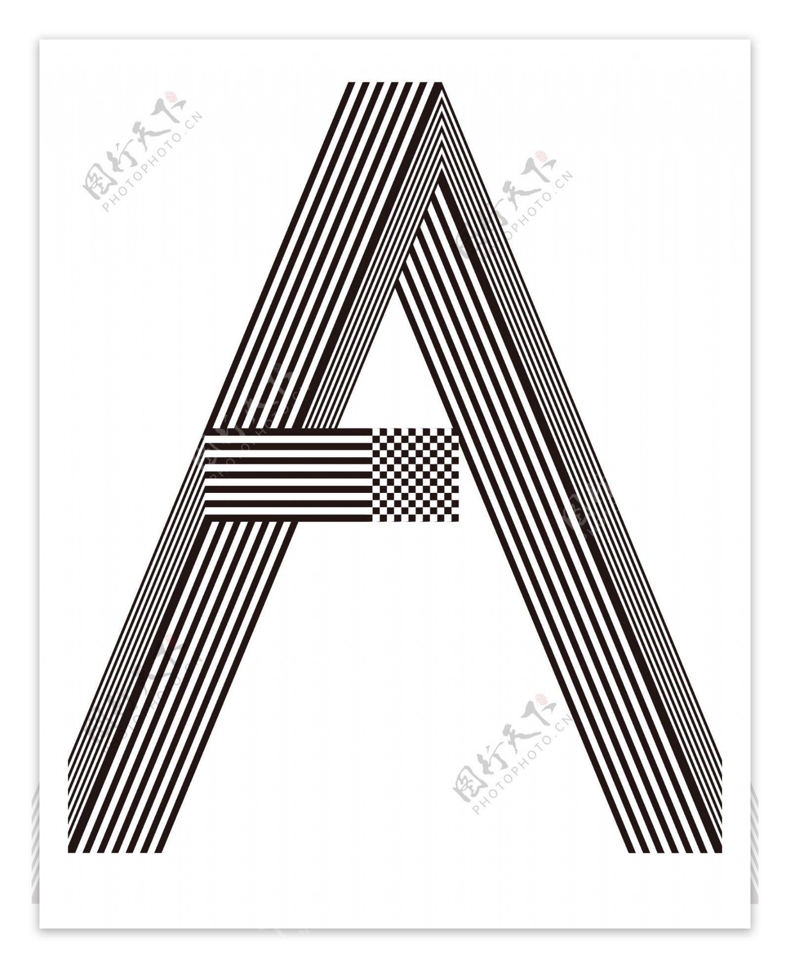 AA字母设计