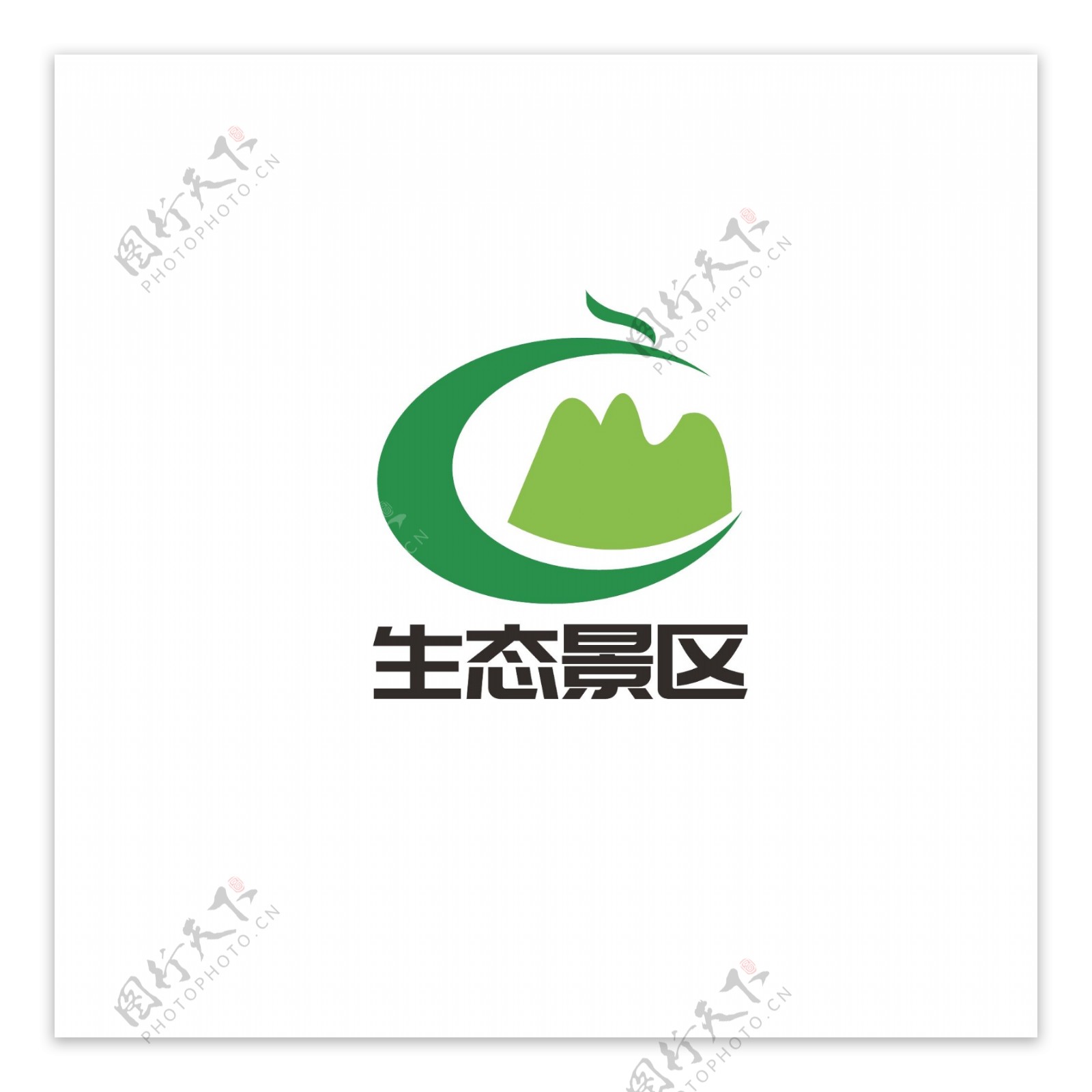 生态景区logo设计