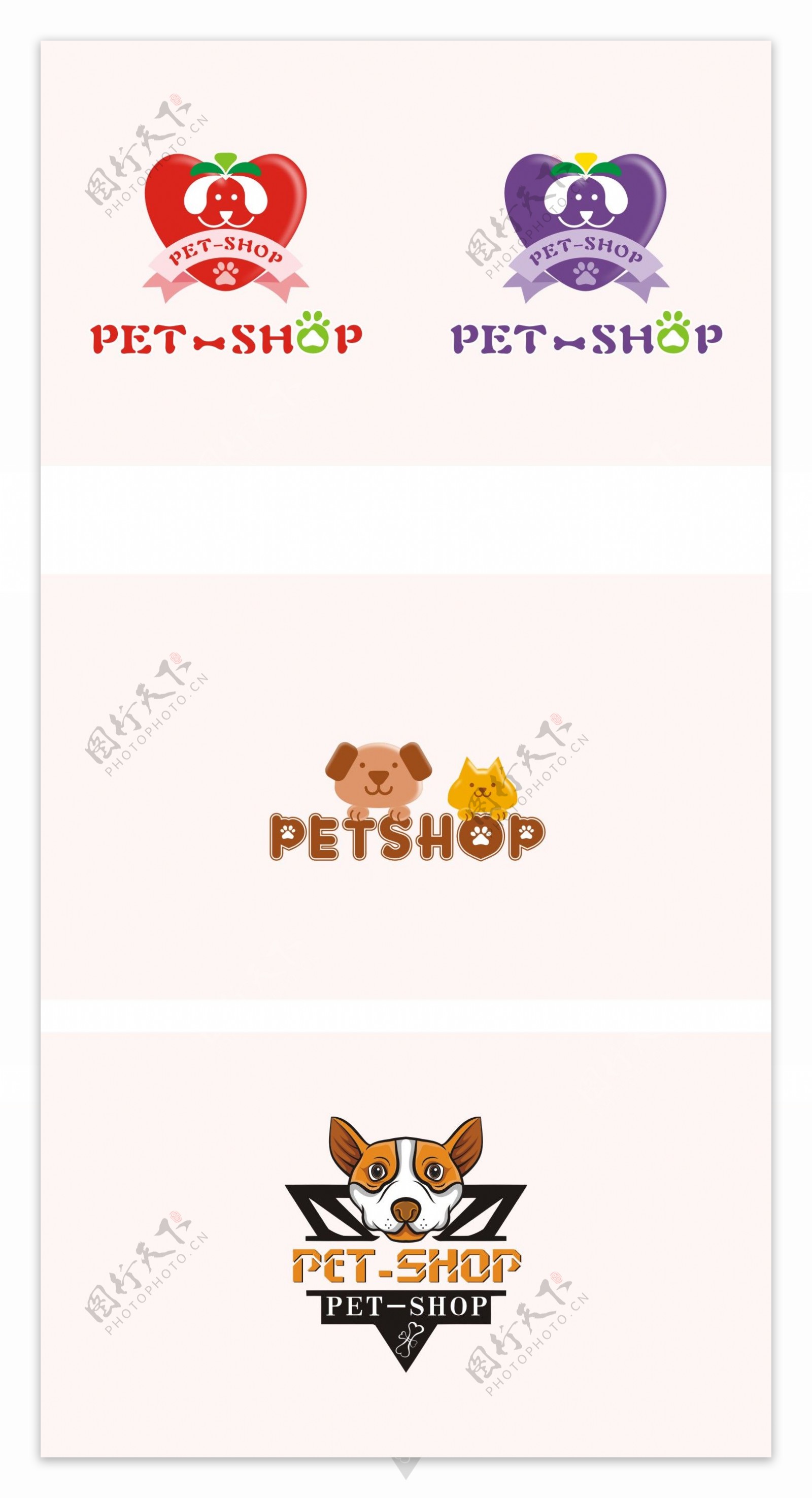 宠物标志平面广告素材免费下载(图片编号:6160285)-六图网